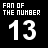 the number 13 fanlisting